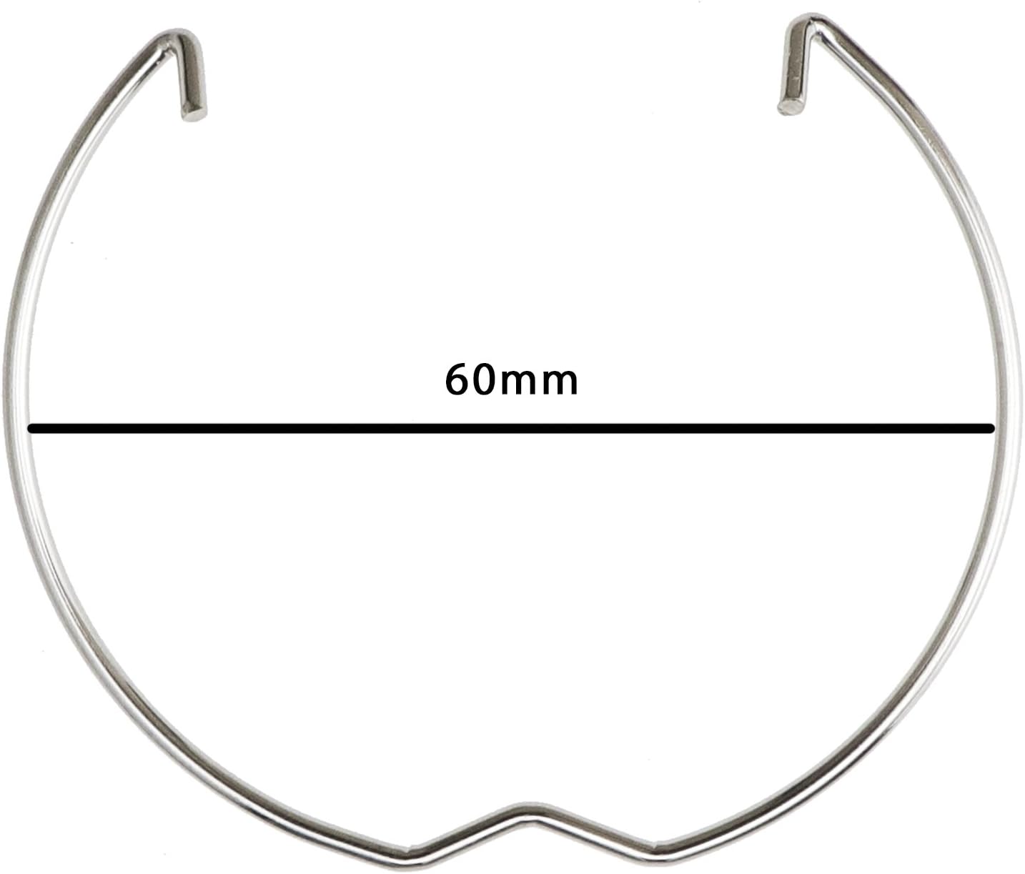 20pcs Lamp Retaining Spring Clip Ring for 50mm MR16 GU10 Spot Light Downlight - Image 2