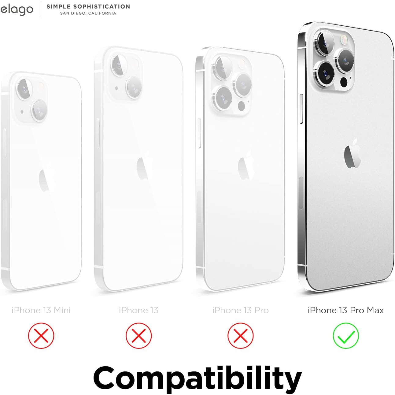 Urban Shockproof Protective Clear Case Compatible w iPhone 13 Pro Max (6.7") - Image 3