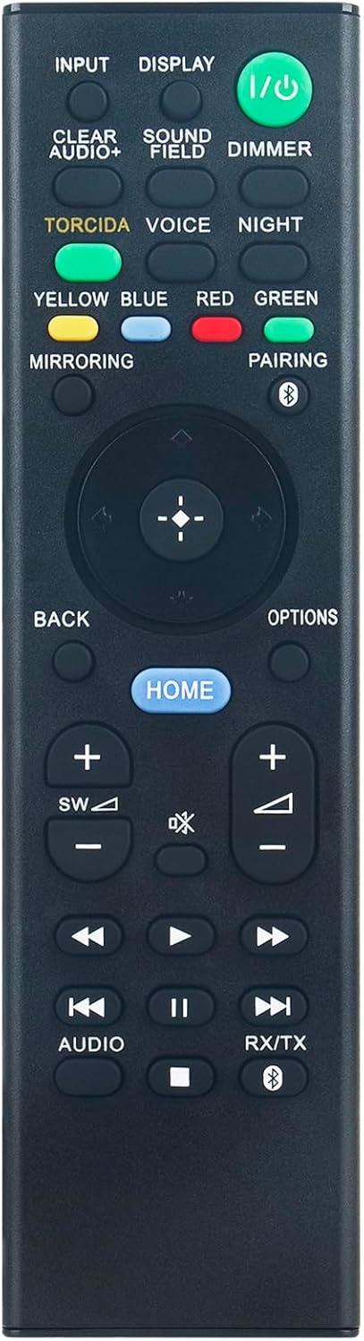 RMTAH111B Replacement Remote Control for Sony Home Theatre System