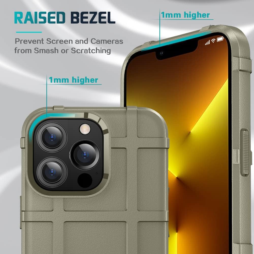 For iPhone 13 Pro Rugged Shield Drop Proof TPU Thick Armour Protective Case - Image 4