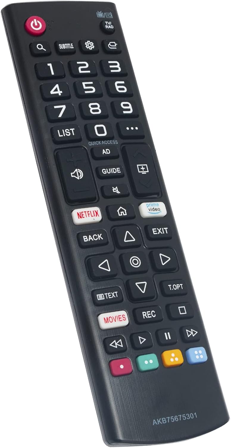 Replacement Remote Control fit for LG UHD 4K Smart TV 43UM71007LB - Image 2
