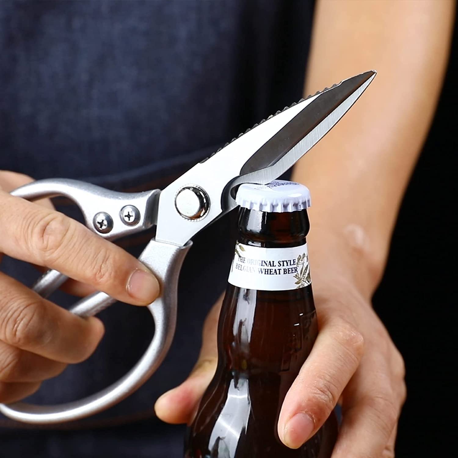 Kitchen Shears - Multi Functional Kitchen Scissors Heavy Duty, Professional - Image 7