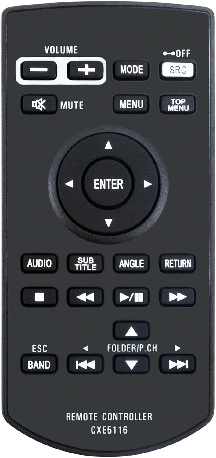 CXE5116 Replacement Remote fit for Pioneer Car DVD RDS AV Receiver AVH-X6800DVD