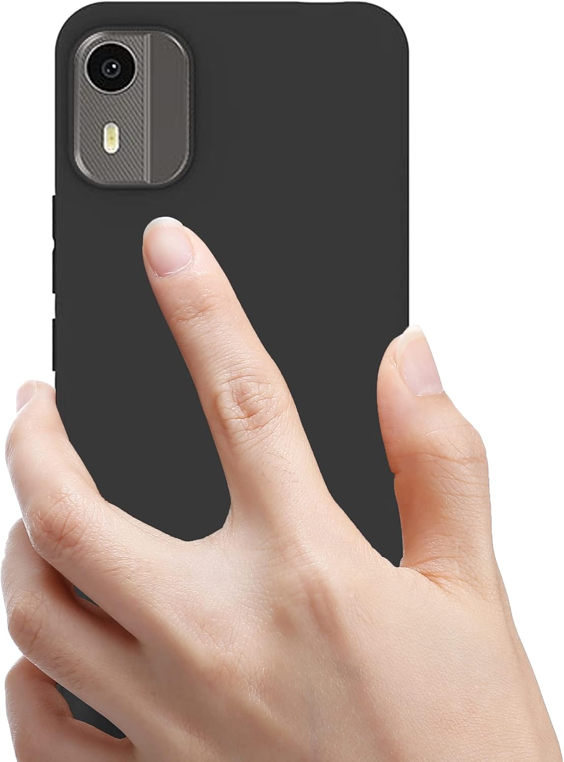 Nokia C12 Ultra Thin Shockproof Soft TPU Protective Case + 3 x Screen Protector - Image 5