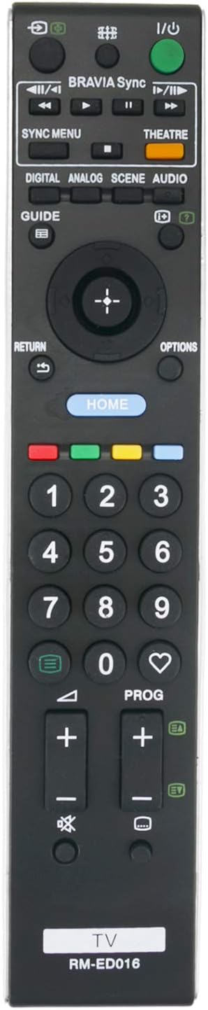 New RM-ED016 Replacement Remote Control for Sony Bravia LCD Digital Colour TV - Image 9