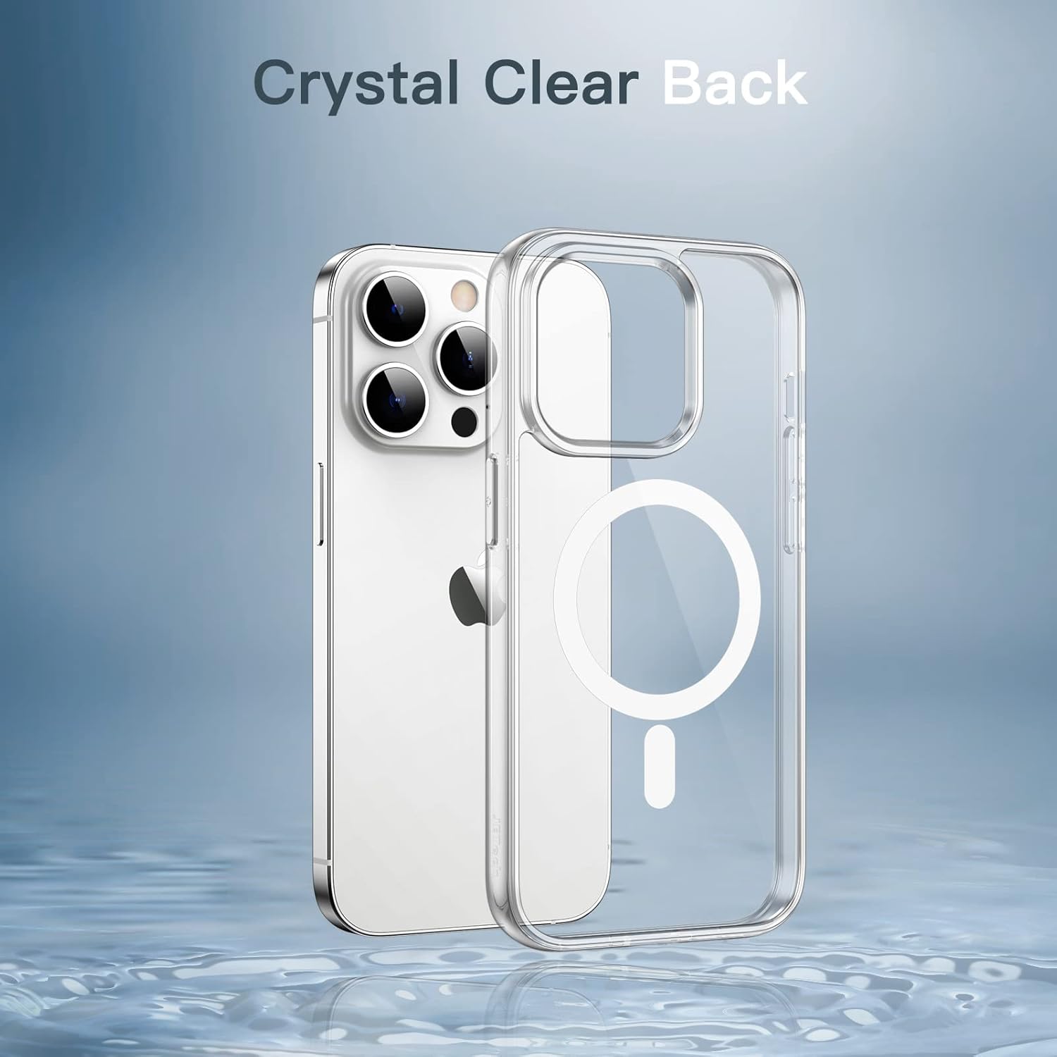 Magnetic Case for iPhone 14 Pro Max 6.7-inch Compatible with MagSafe (Clear) - Image 5