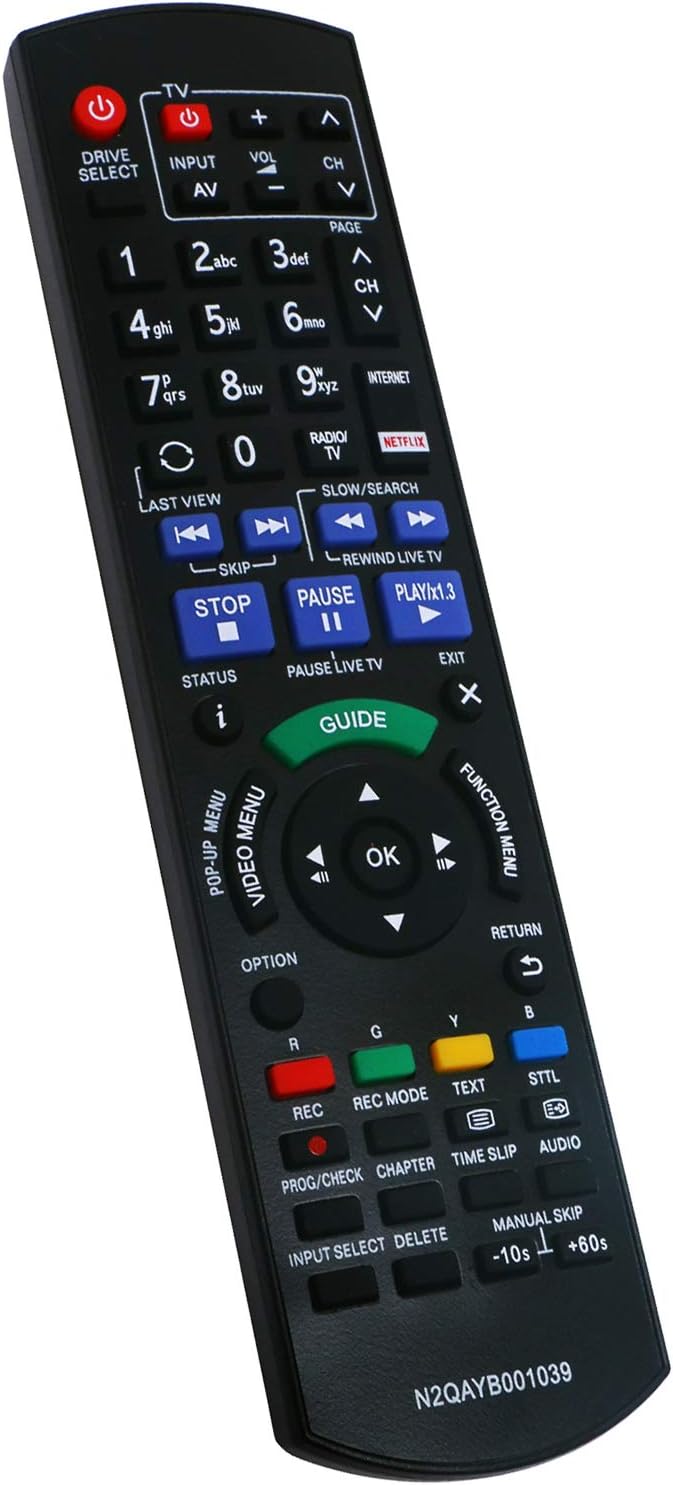 Replacement Remote Control Suit for Panasonic Blu-ray Disc Recorder - Image 2