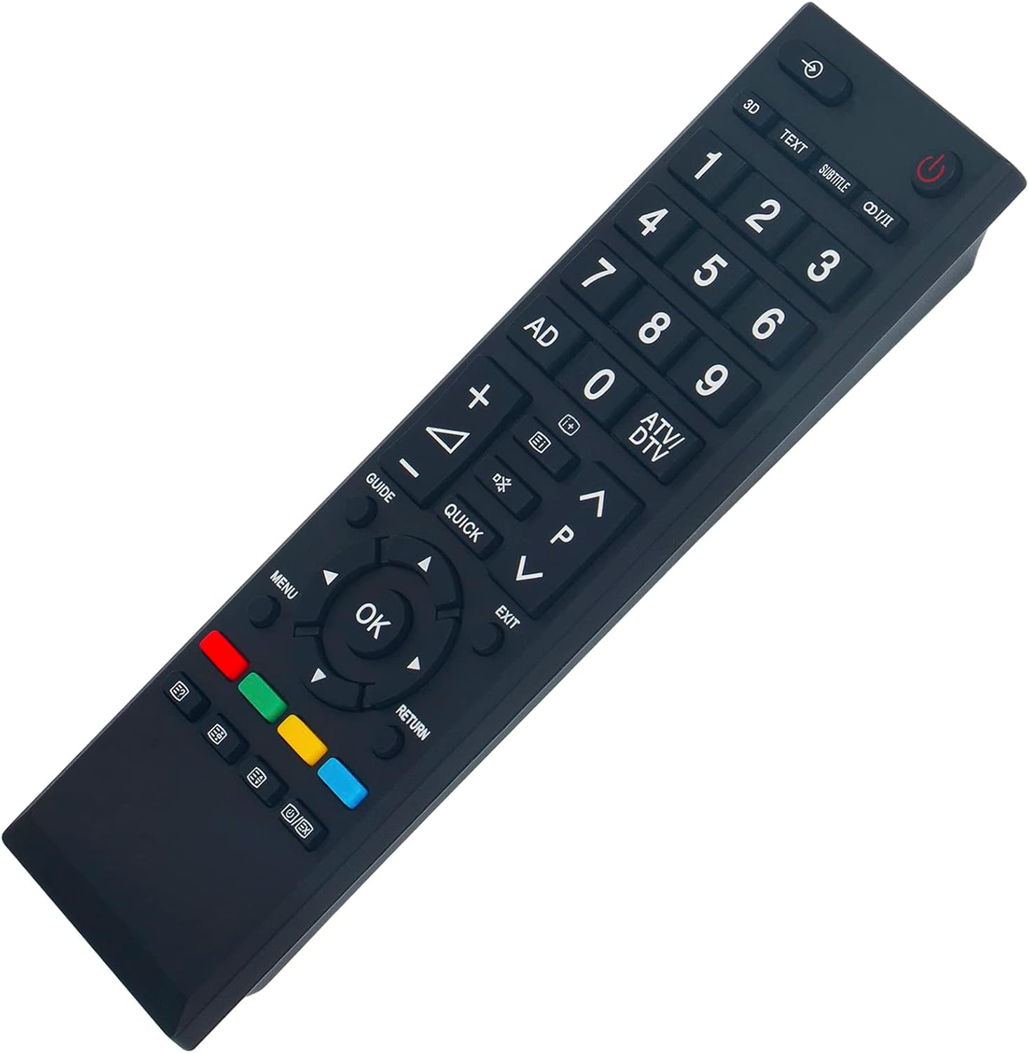 CT90437 Replacement IR Remote Control for Toshiba TV 40L5333 50L533 - Image 3