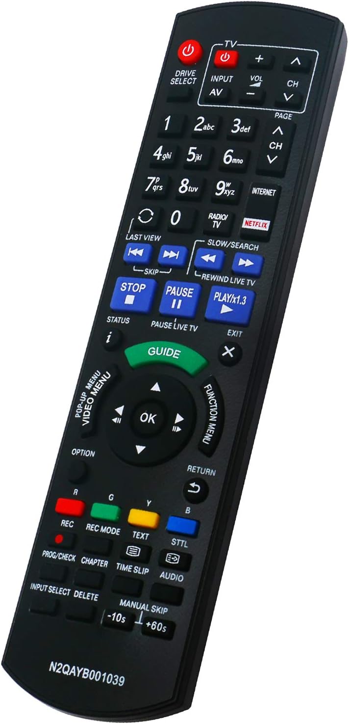 Replacement Remote Control Suit for Panasonic Blu-ray Disc Recorder - Image 3