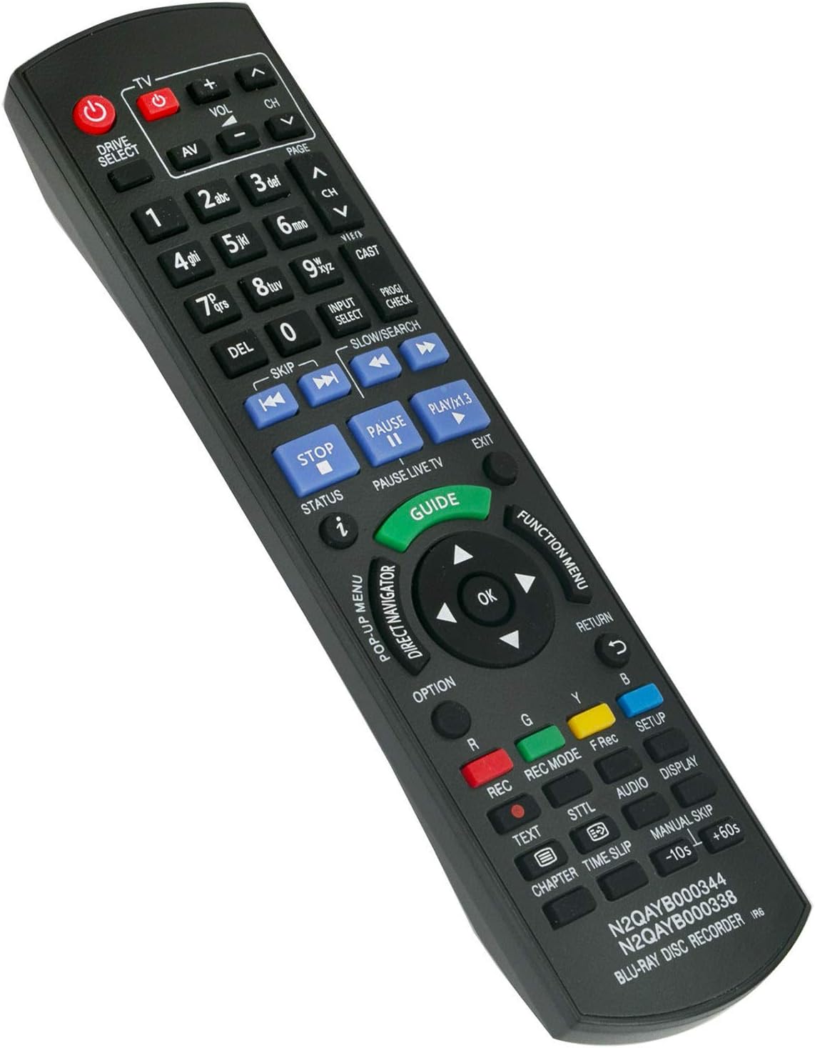 Remote Control Suitable with Panasonic Blu-ray Player - Image 3