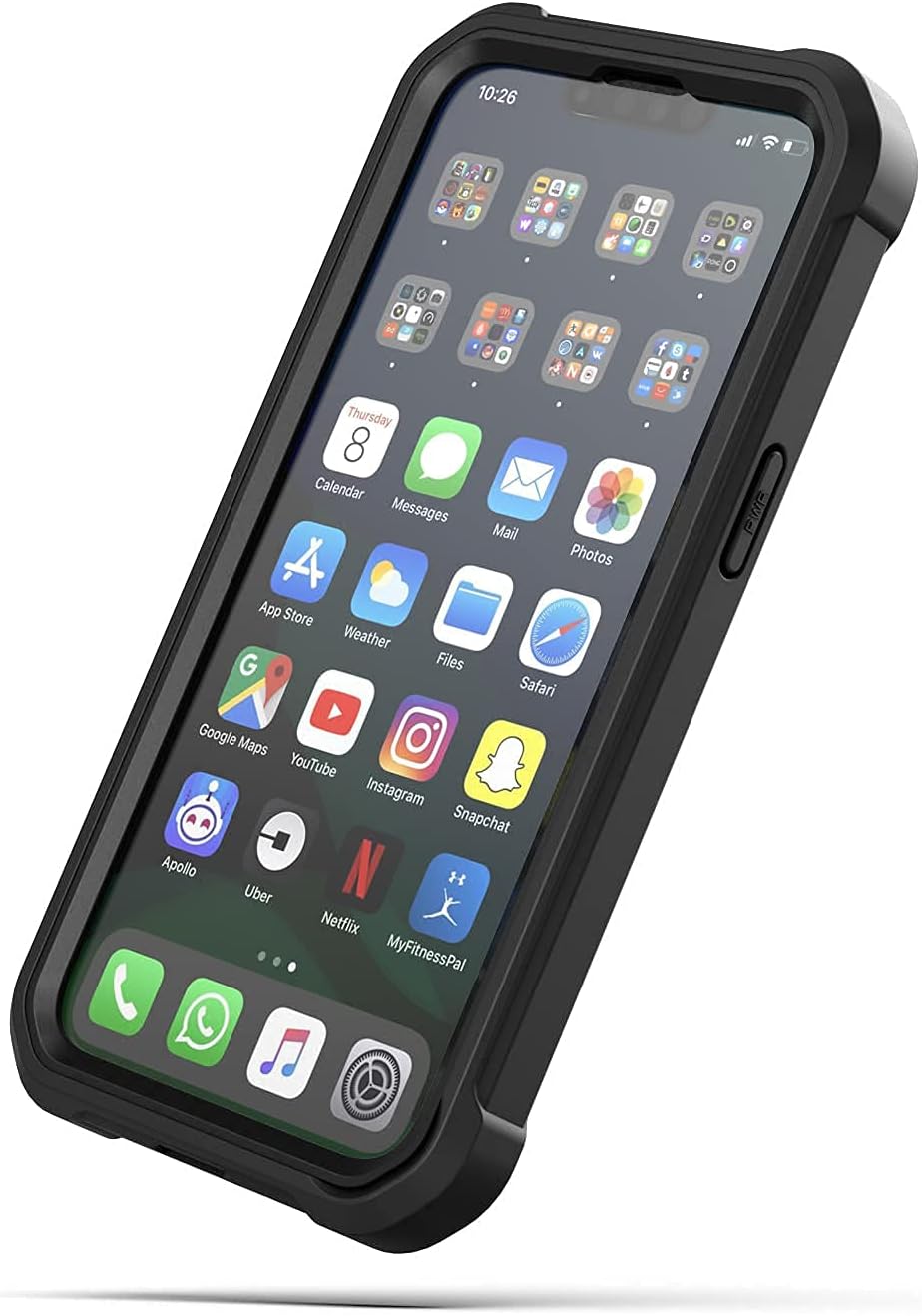 For iPhone 13 Protective Heavy Duty Case w Screen Protector - Image 9