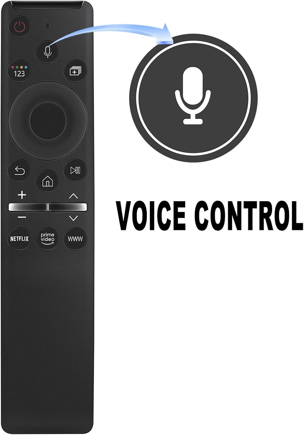 Replacement Voice Remote fit for Samsung Q70A Q80A Q60A QLED 4K TV - Image 8