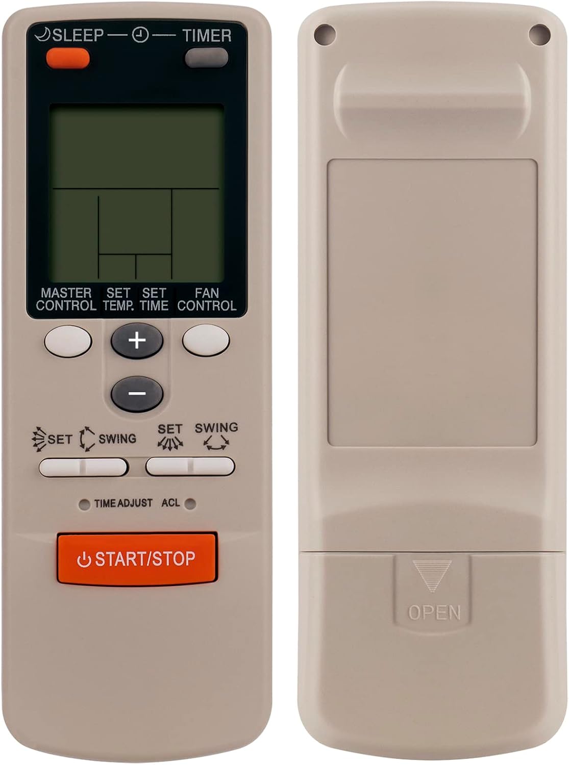 AR-JW2 Replacement Remote Control Compatible with Fujitsu Air Conditioner AC A/C
