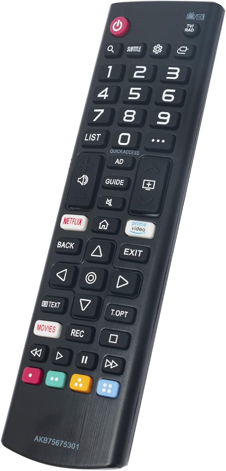 Replacement Remote Control fit for LG UHD 4K Smart TV 43UM71007LB - Image 3