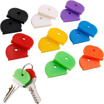 Key Caps Covers Tags Set, Plastic Key Cap Identifiy Cover Tags for Easy Identify