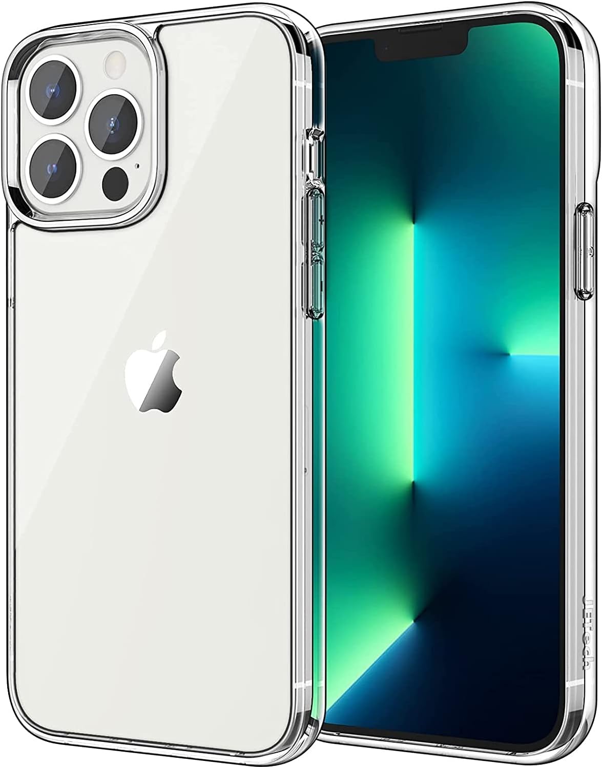 Case for iPhone 13 Pro 6.1-Inch, Non-Yellowing Shockproof Phone Bumper - (Clear)