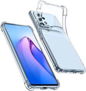 Case for Samsung A14 Transparent Drop Shockproof Protective Case