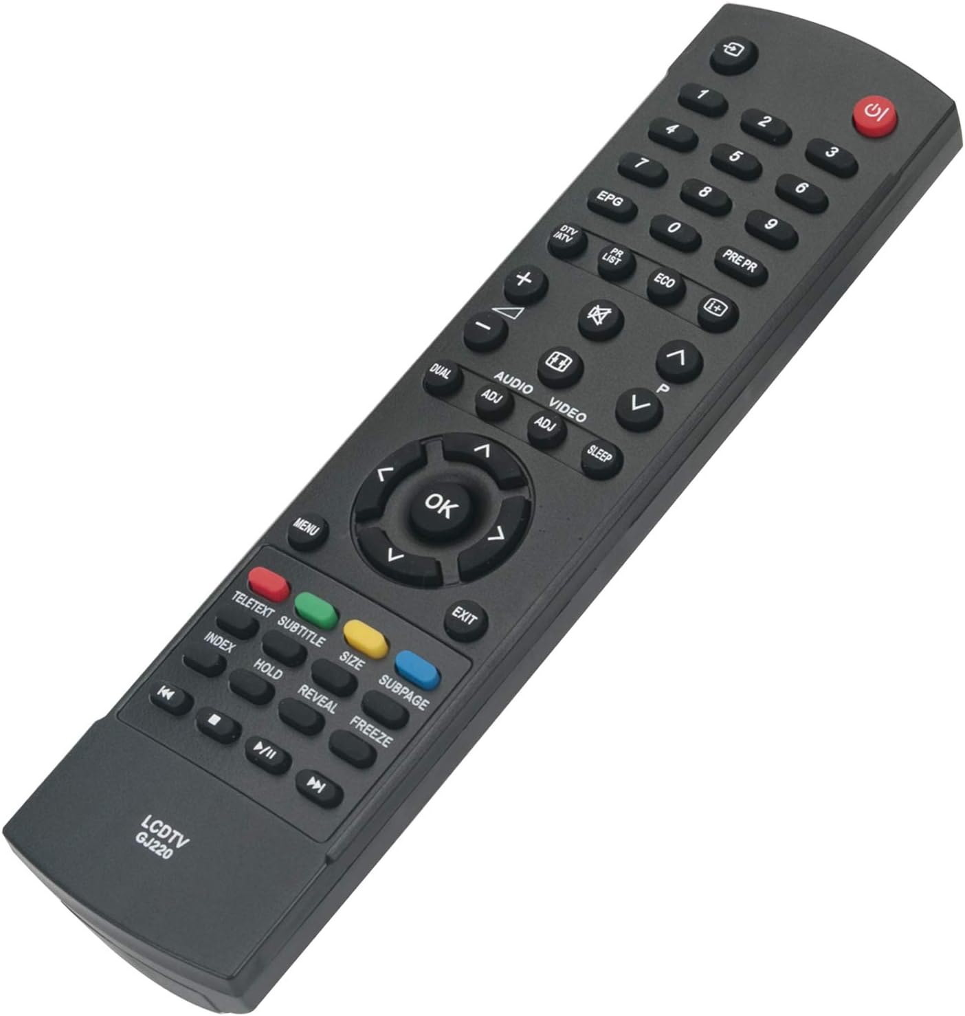 New GJ220 Remote Control fit for Sharp Aquos LCD LED TV LC-32LE40E LC-42LE40E - Image 3