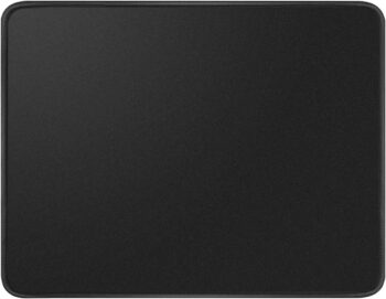 Mouse Pad with Stitched Edge, Non-Slip Rubber Base, 10.2x8.3inches, 3mm, Black