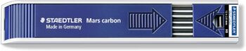 STAEDTLER 200-HB ST Pencil Leads 200 Mars Lumograph Carbon 2 mm HB 12 Pack