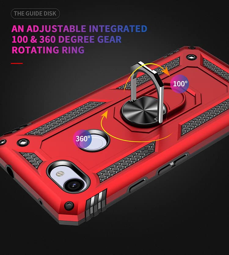 For Google Pixel 3A XL Hard Shockproof Case with Tempered Glass Screen Protector - Image 7