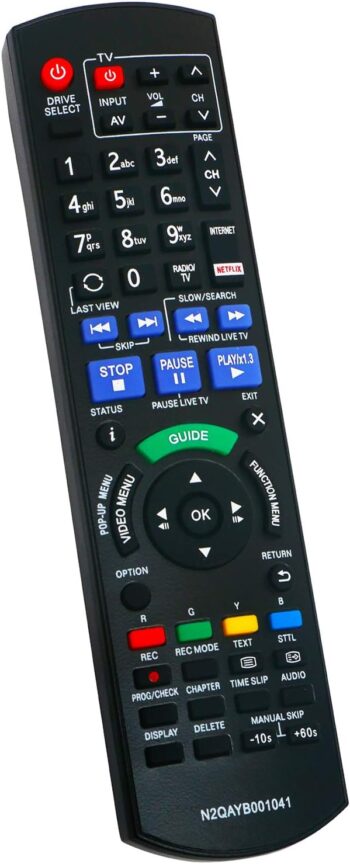 Replacement Remote Control Suit for Panasonic Blu-ray Disc Player/H