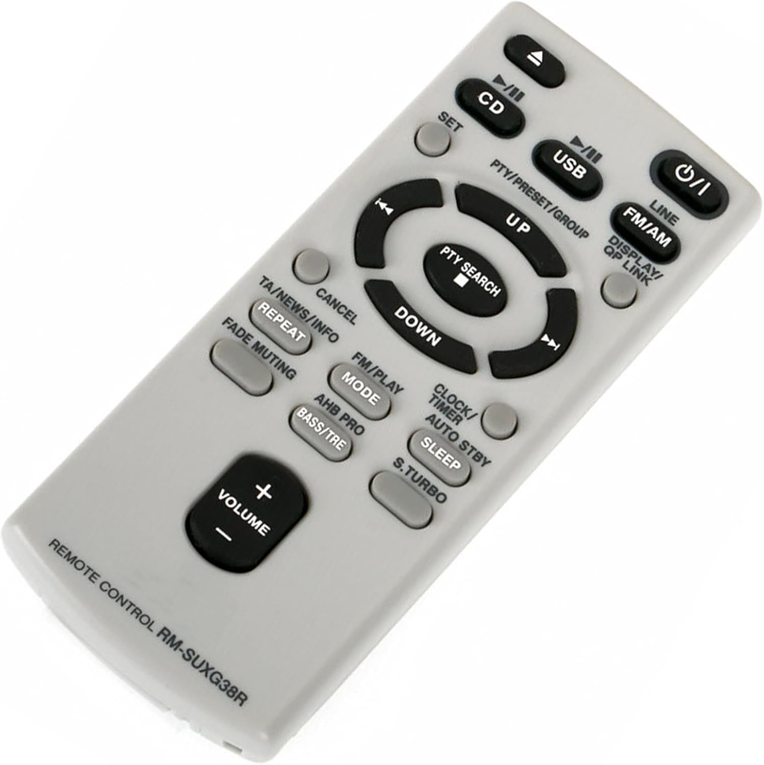 Replacement Remote sub RM-SUXN1R Remote Compatible with JVC Stereo - Image 2