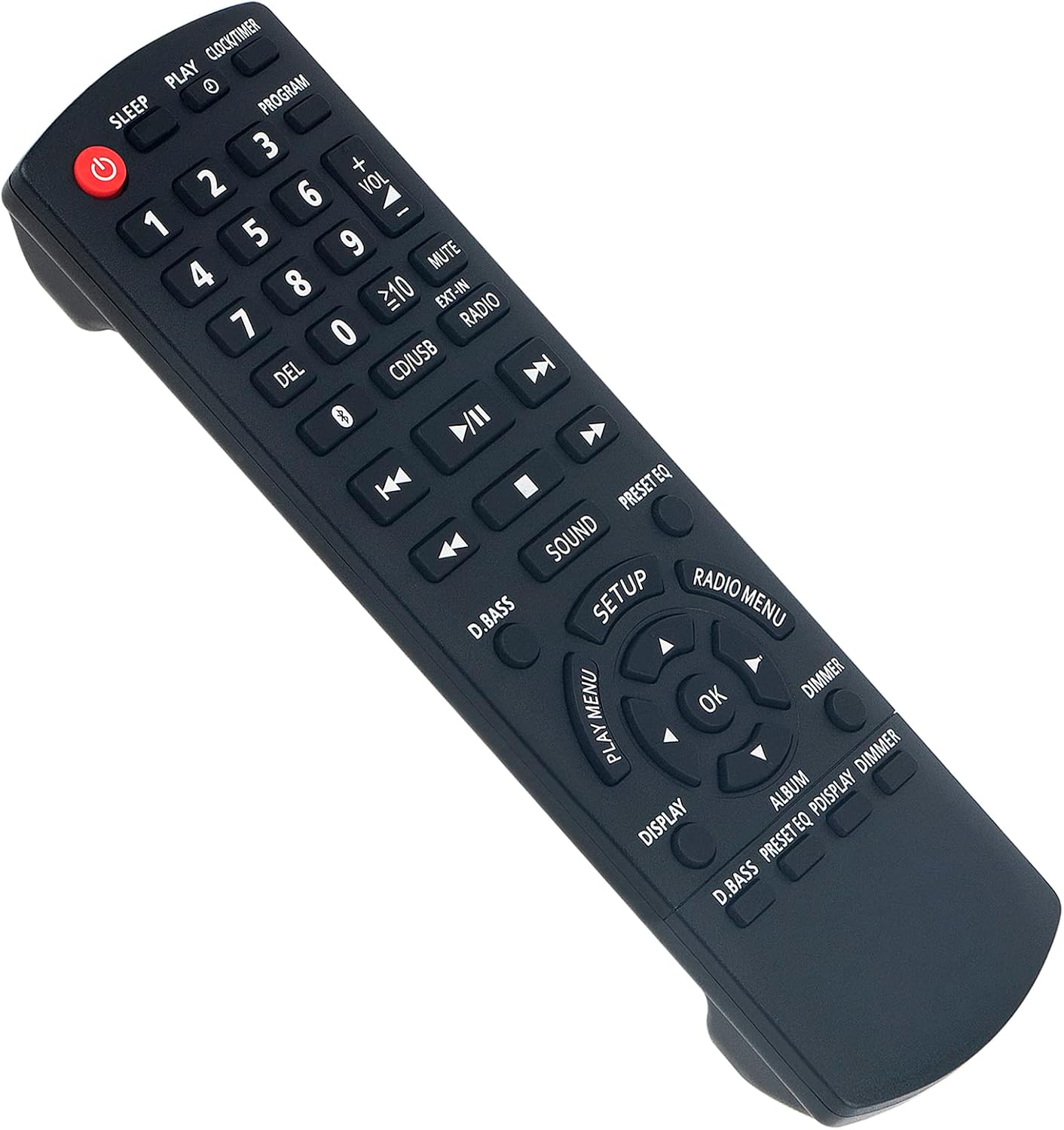 Replacement Remote fit for Panasonic CD Stereo System SC-PMX92 - Image 4
