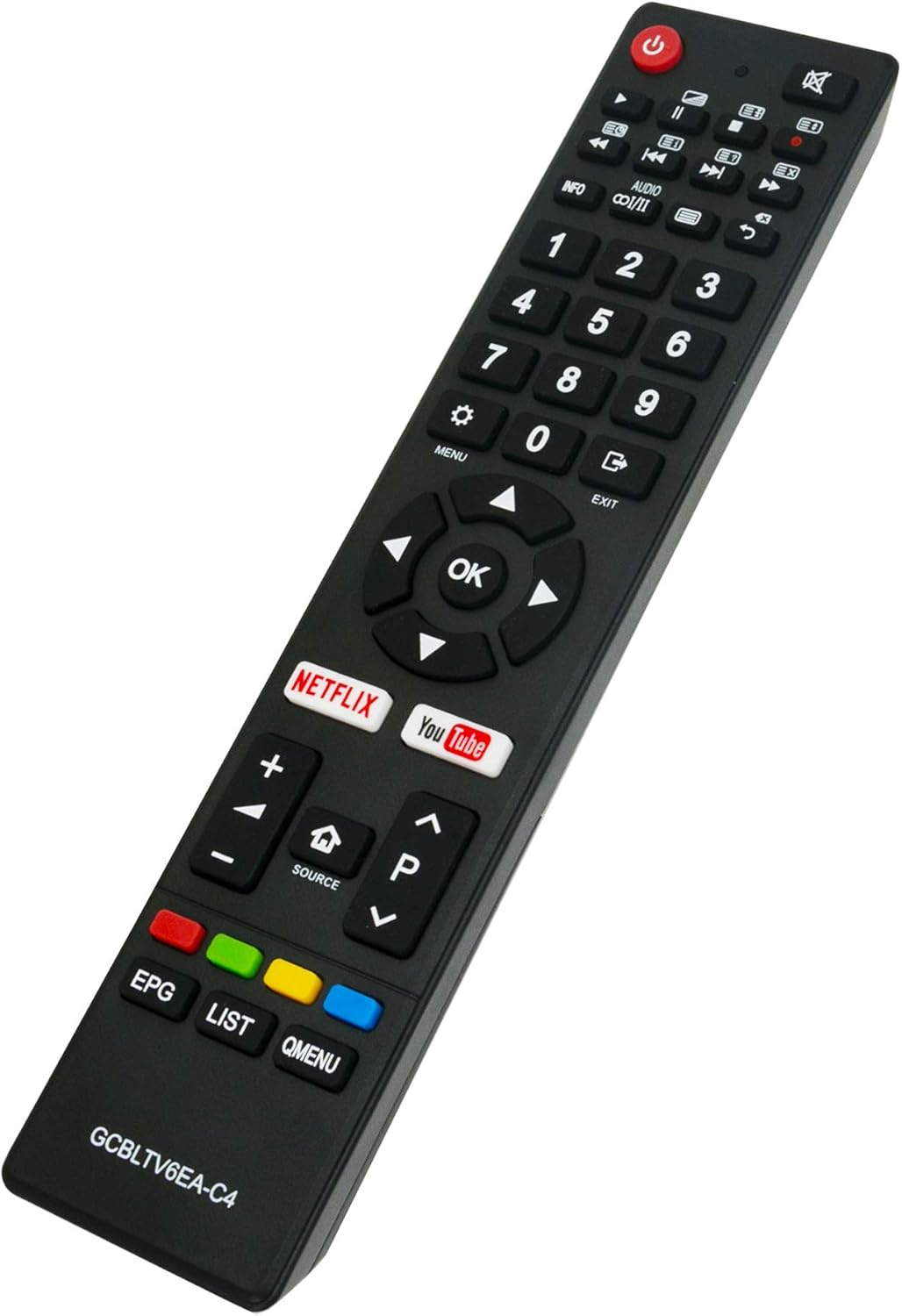New GCBLTV6EA-C4 Remote Control with CHIQ TV U75G8 U70G8 U65G6 U55G7 - Image 3