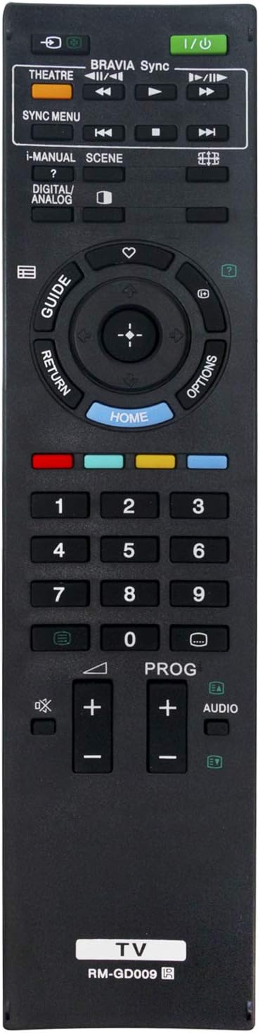 RMGD009 Replacement Remote Control Suit for Sony Bravia LCD TVs KDL-32EX500 - Image 3