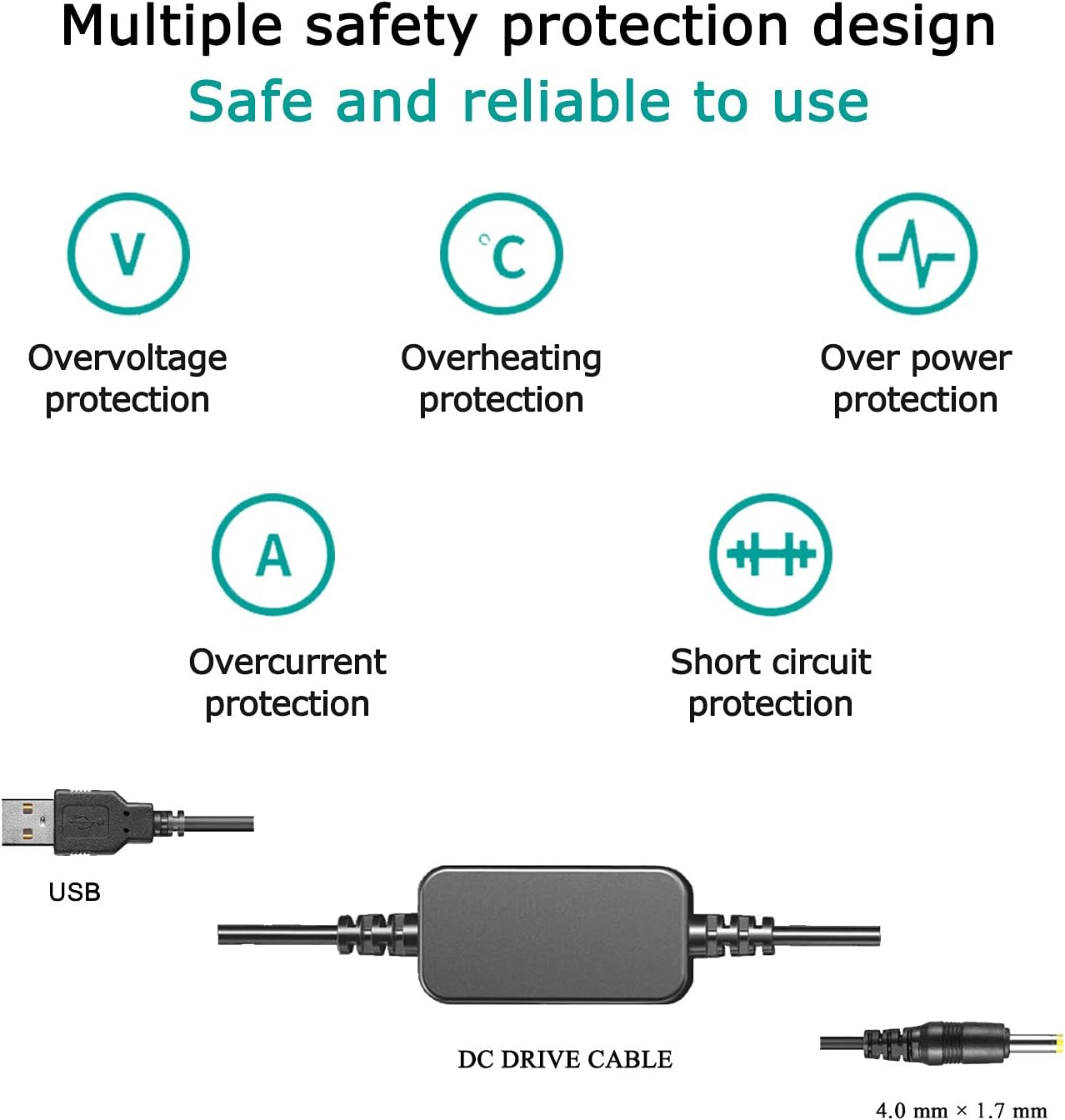 Usb Cable + DMW-DCC8 DCC8 BLC12 BLC12E Dummy Battery for lumix GH2 GH2K GH2S - Image 2