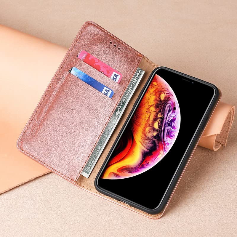 For Oppo A58 4G (6.72 Inch) PU Leather Pockets Shockproof Magnetic Flip Card - Image 4