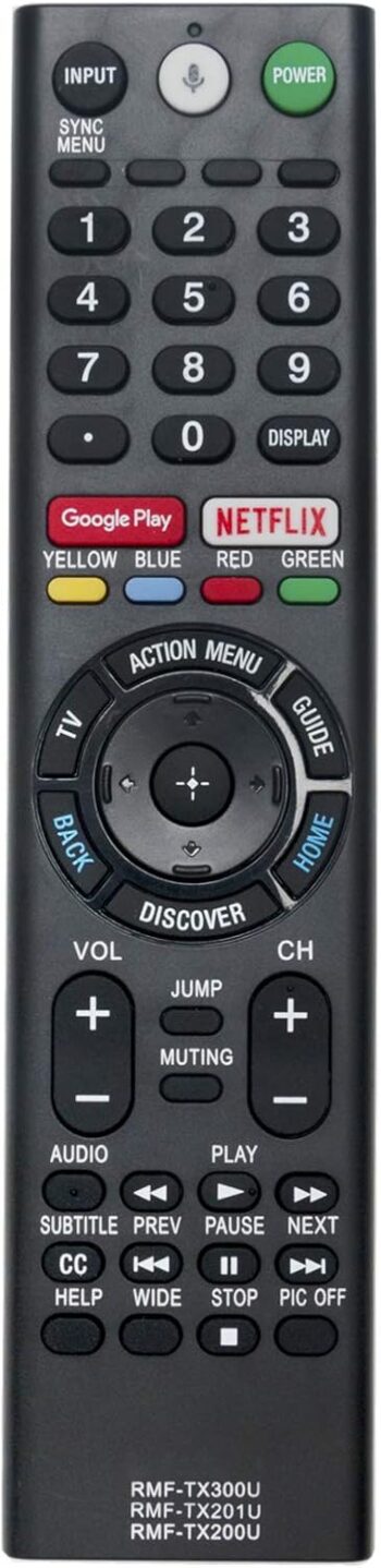 Voice Remote Control fit for Sony TV XBR-55A1E