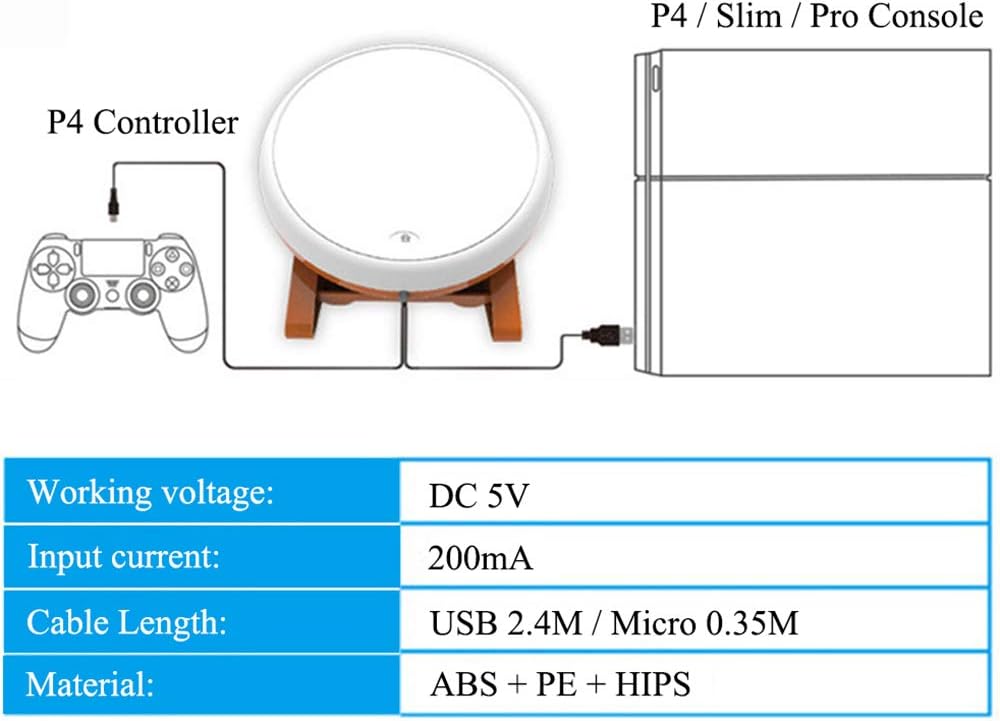 Mini Taiko No Tatsujin Master Drum Japanese Traditional Instrument for Sony PS4 - Image 5