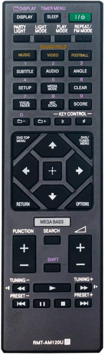 New RMT-AM120U Remote Control Suit for Sony Home Audio System SHAKE-X3D MHC-GT3D