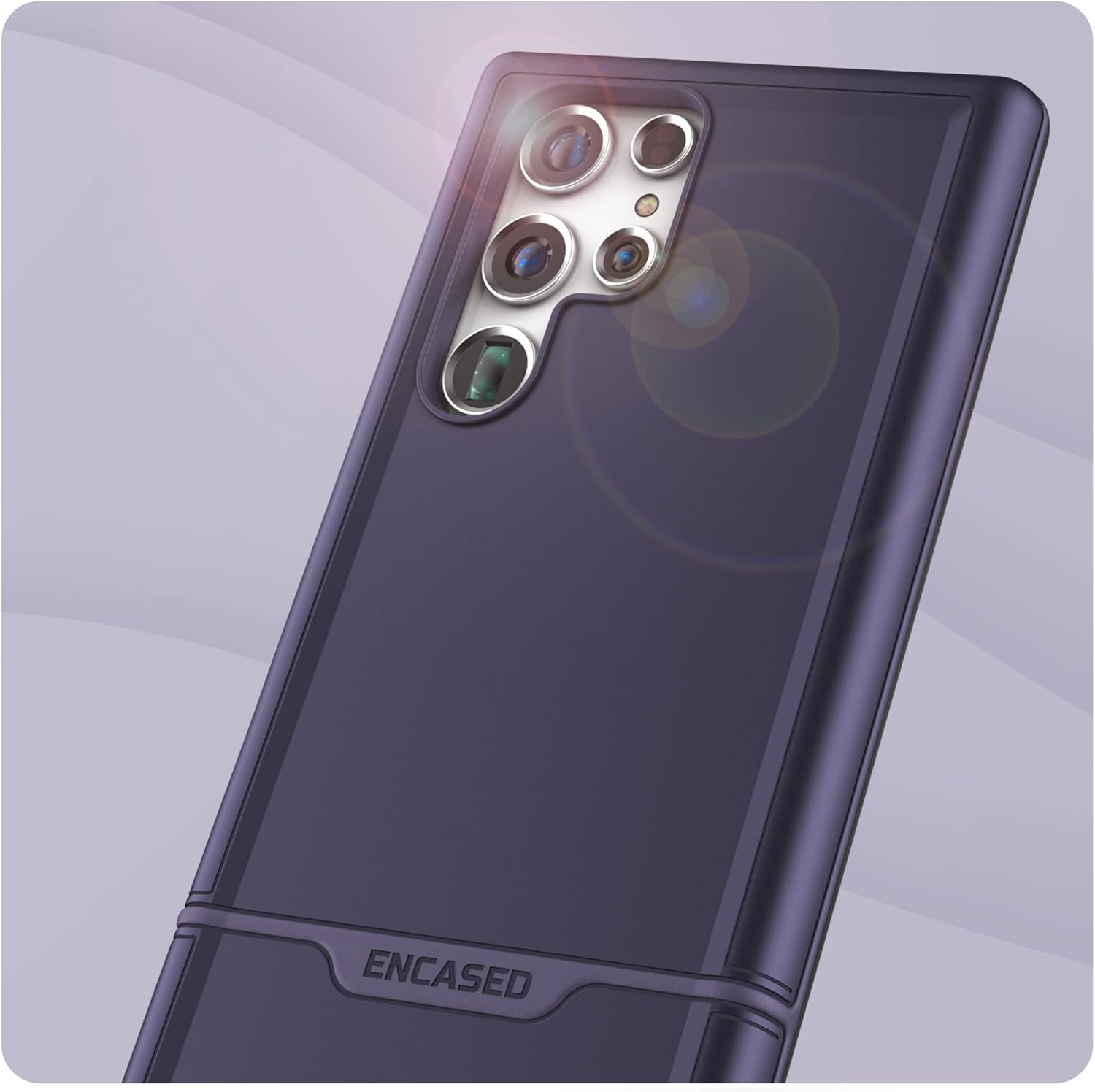 Samsung Galaxy S22 Ultra, Shockproof Protective Case - Purple - Image 8