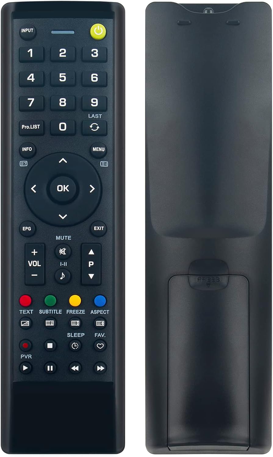 Replacement IR Remote for Hannspree TV HSG1075 HSG1141 HSG1114 HSG1076 HSG1116