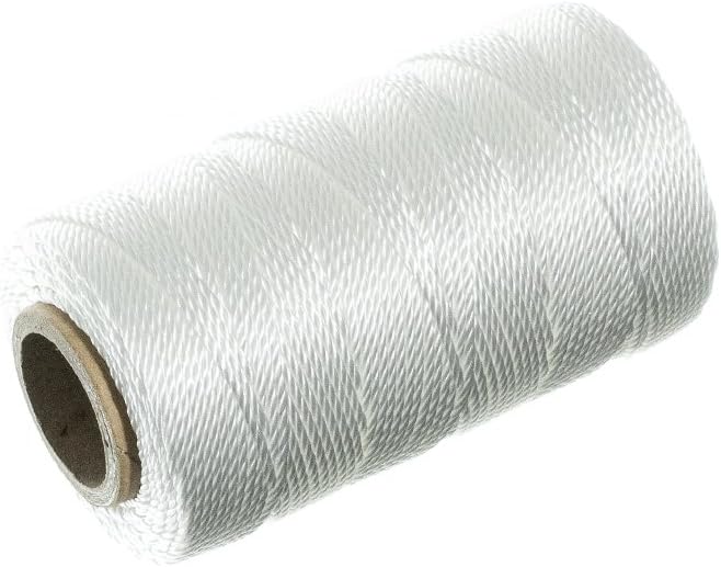 Braided Nylon Mason Line - Moisture, Oil, Acid, Rot Resistant - Twine String