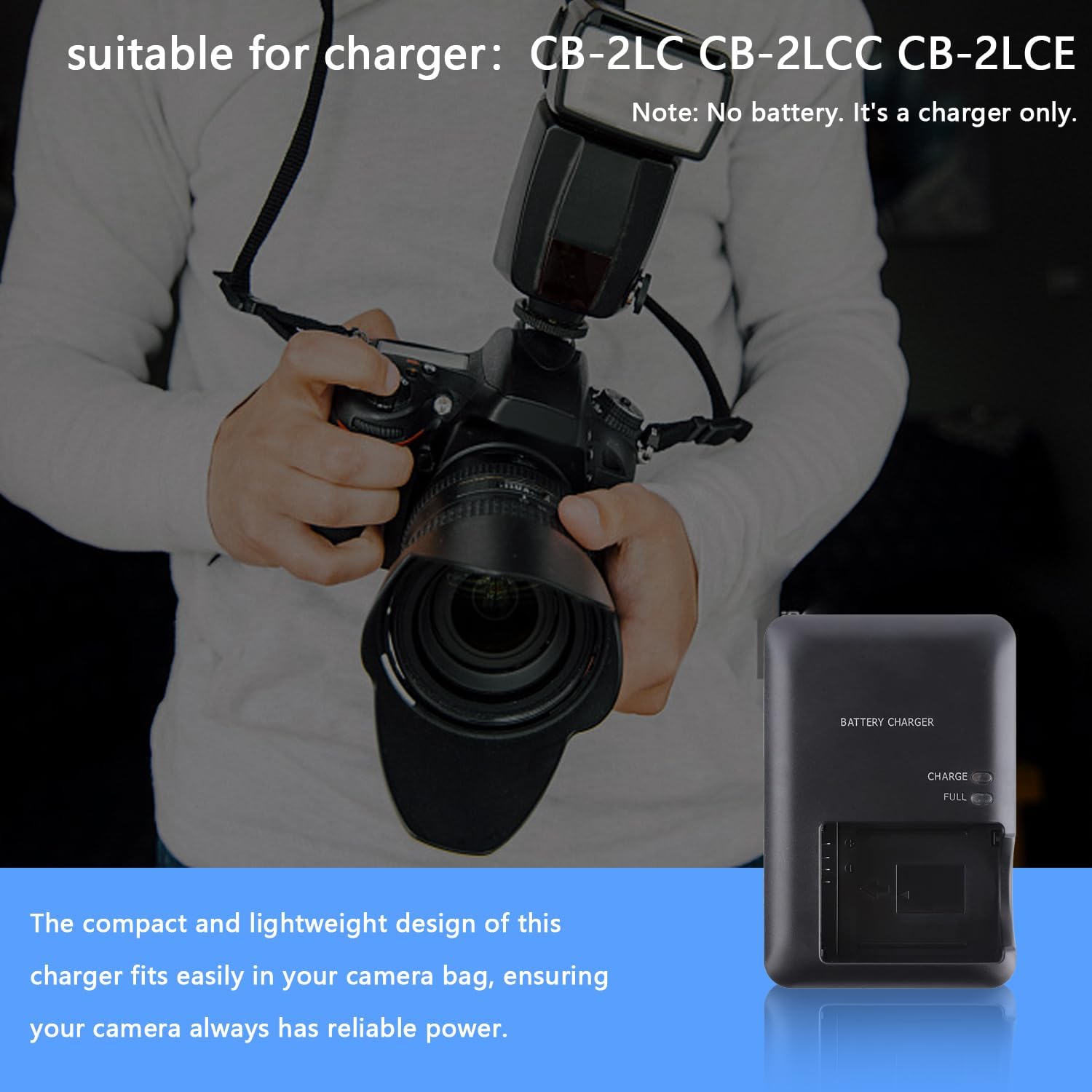 Battery Charger Compatible with Canon CB-2LC CB-2LCC CB-2LCE PowerShot - Image 7