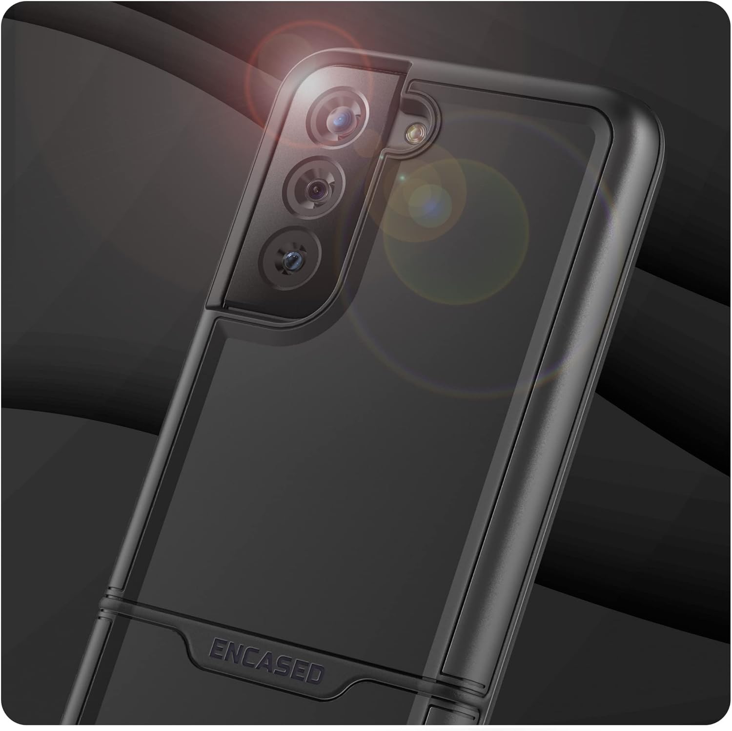 For Samsung Galaxy S22 Case, Shockproof Protective Phone Case - Black - Image 7
