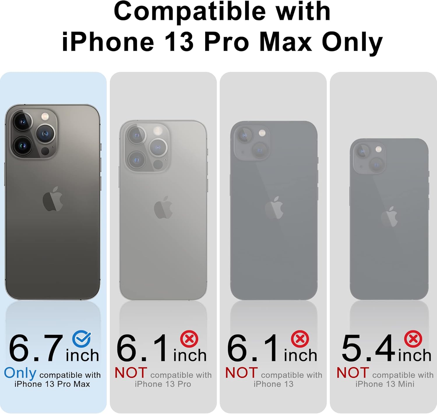 iPhone 13 Pro Max, Silicone Shockproof Slim Thin Phone Case (Midnight Blue) - Image 6