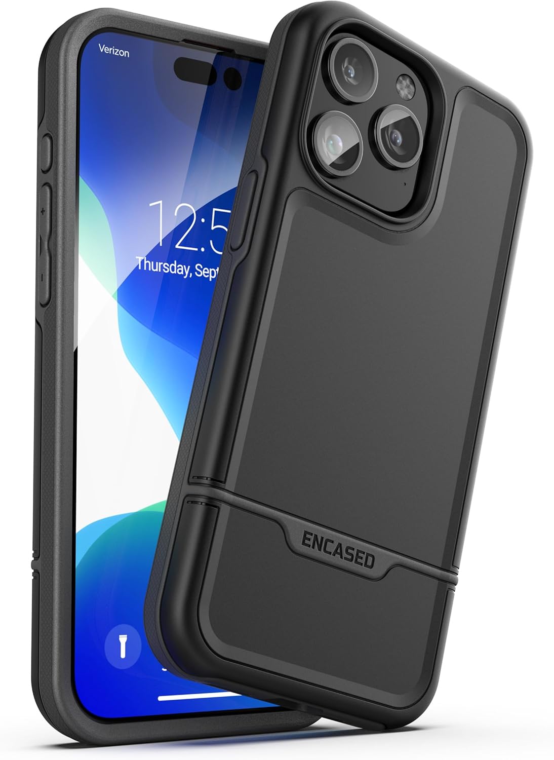 For iPhone 15 Pro Max Belt Clip Case, Protective Shockproof Case with Phone - Image 5