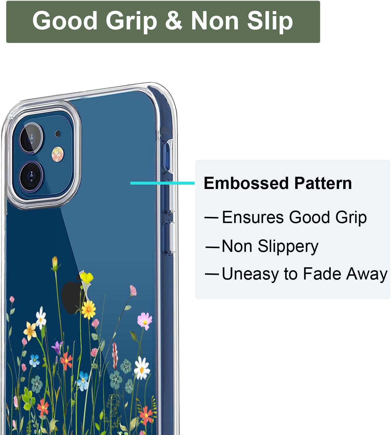 For iPhone 12 Mini Clear Soft TPU Bumper Slim Protective 5.4 Inch Case - Image 4