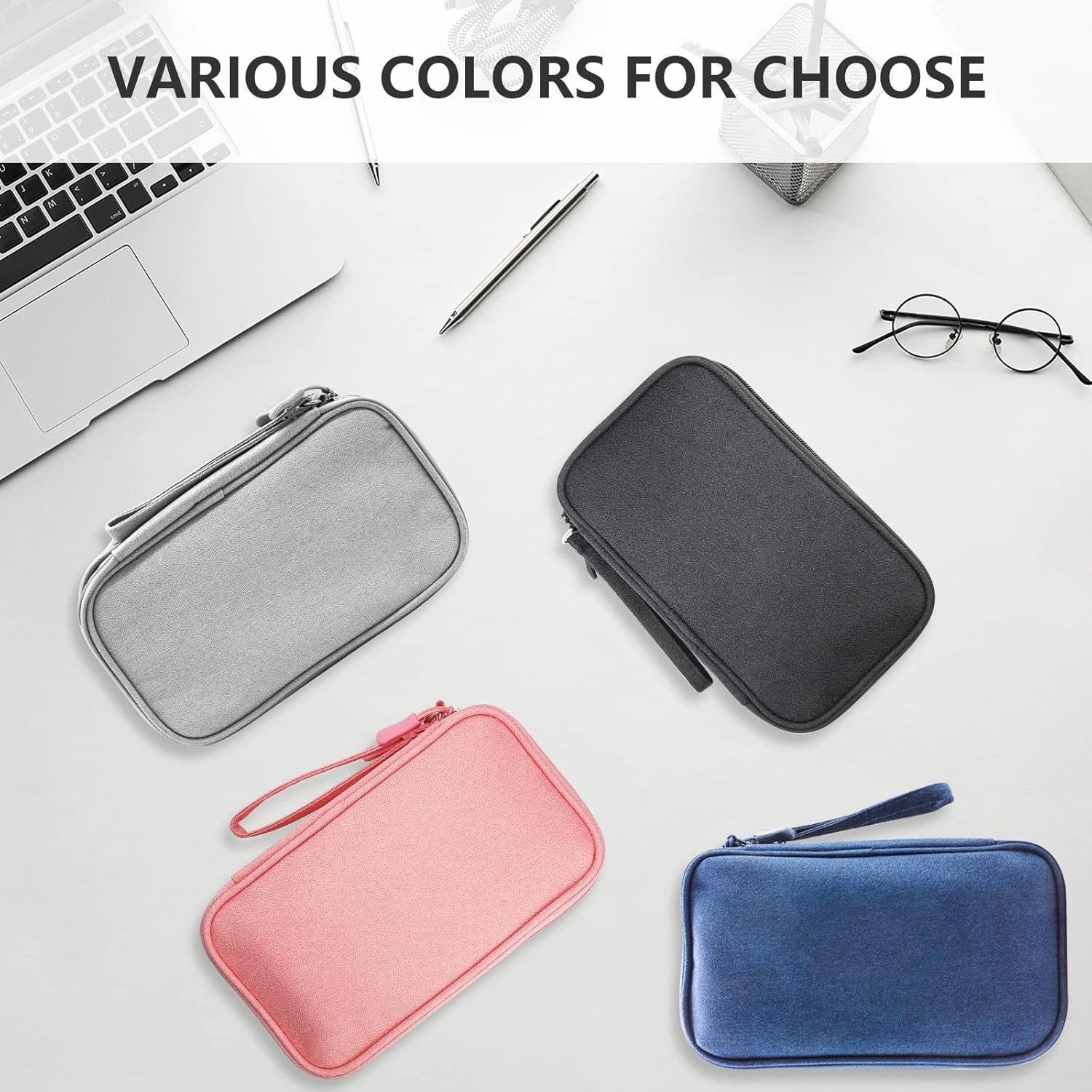 Cable Organizer Bag, Portable Travel cord organizer case, All in One Waterproof - Image 7