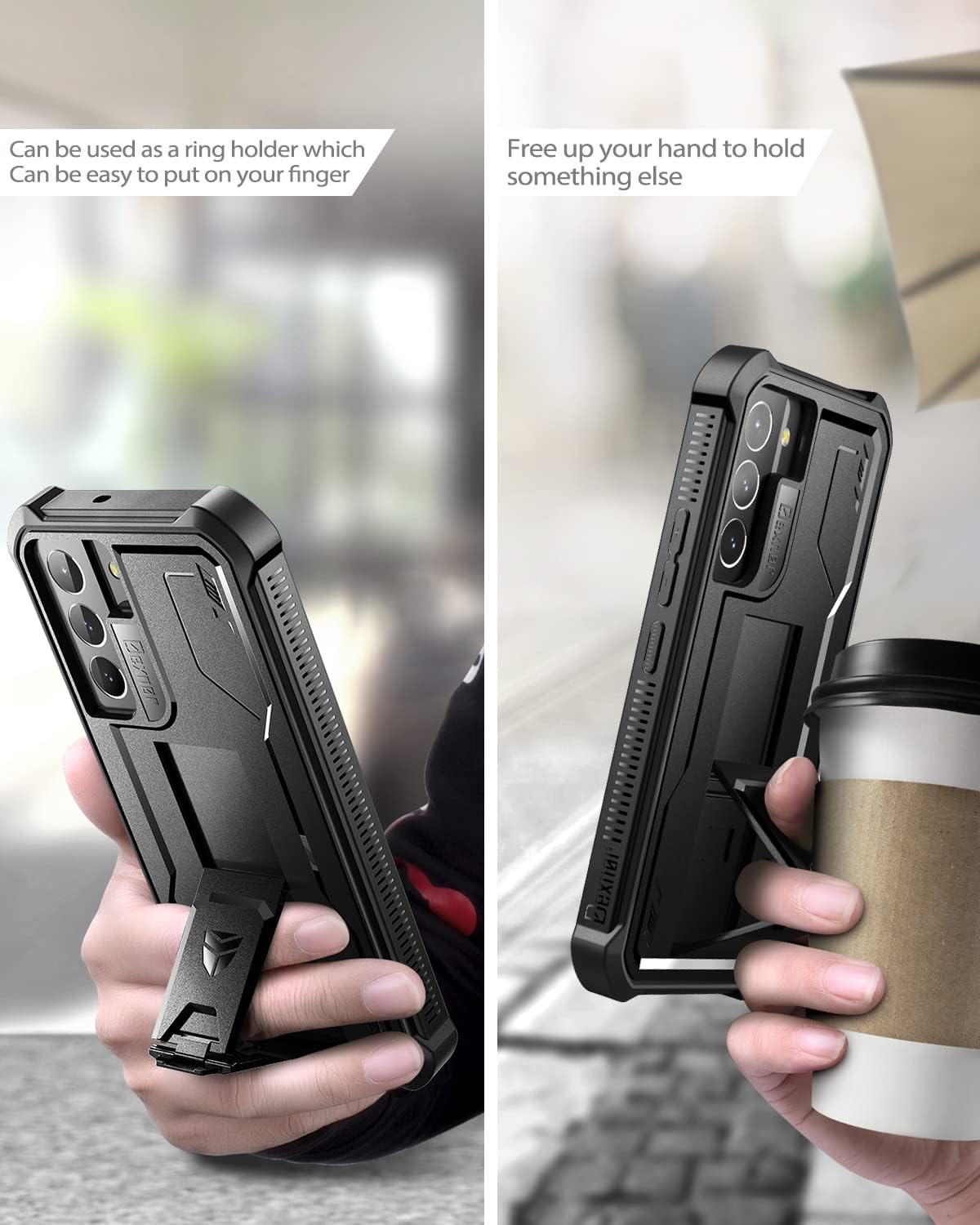 Samsung Galaxy S22 Plus 5G Case with Built-in Screen Protector Shockproof Case - Image 4