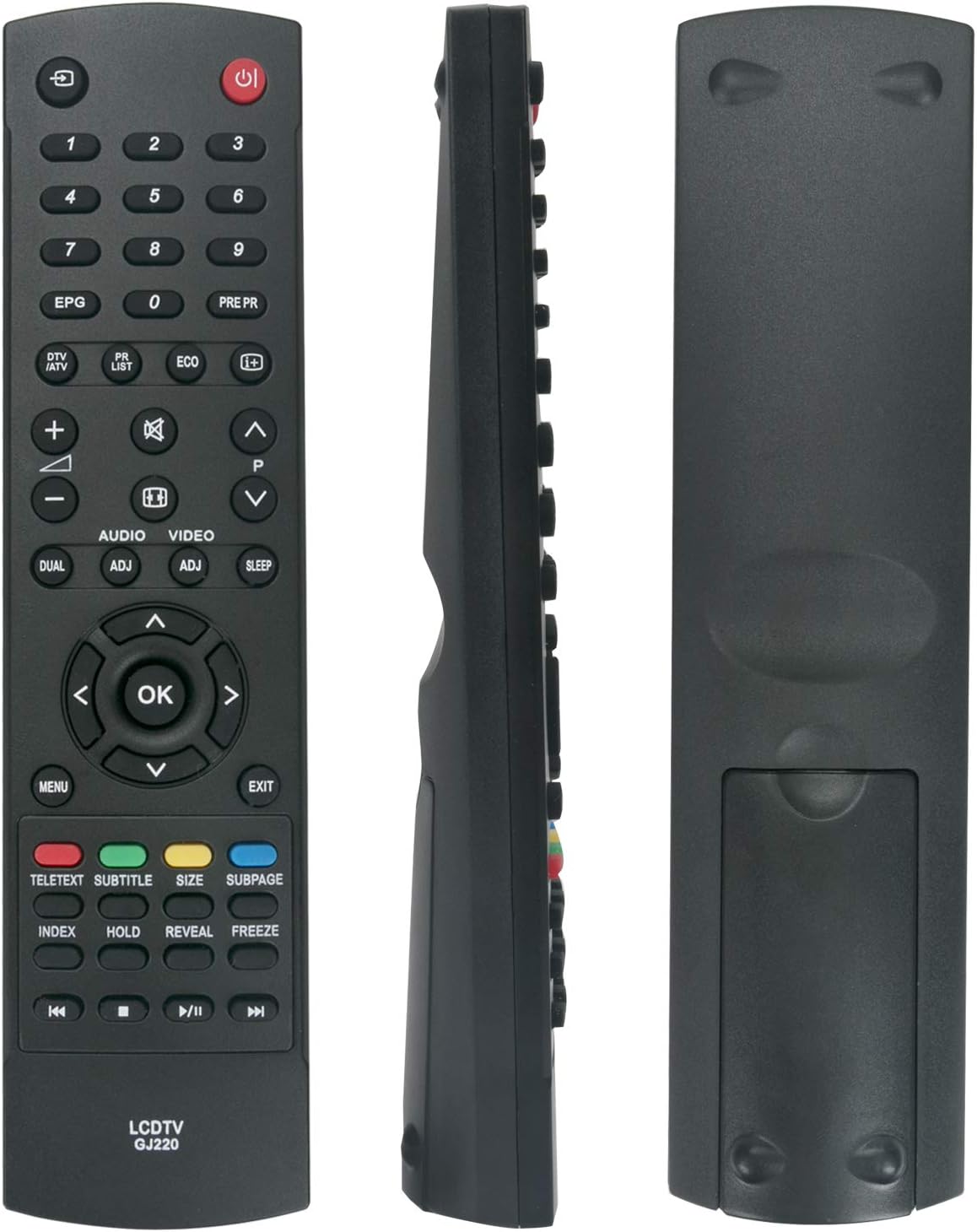 New GJ220 Remote Control fit for Sharp Aquos LCD LED TV LC-32LE40E LC-42LE40E - Image 2