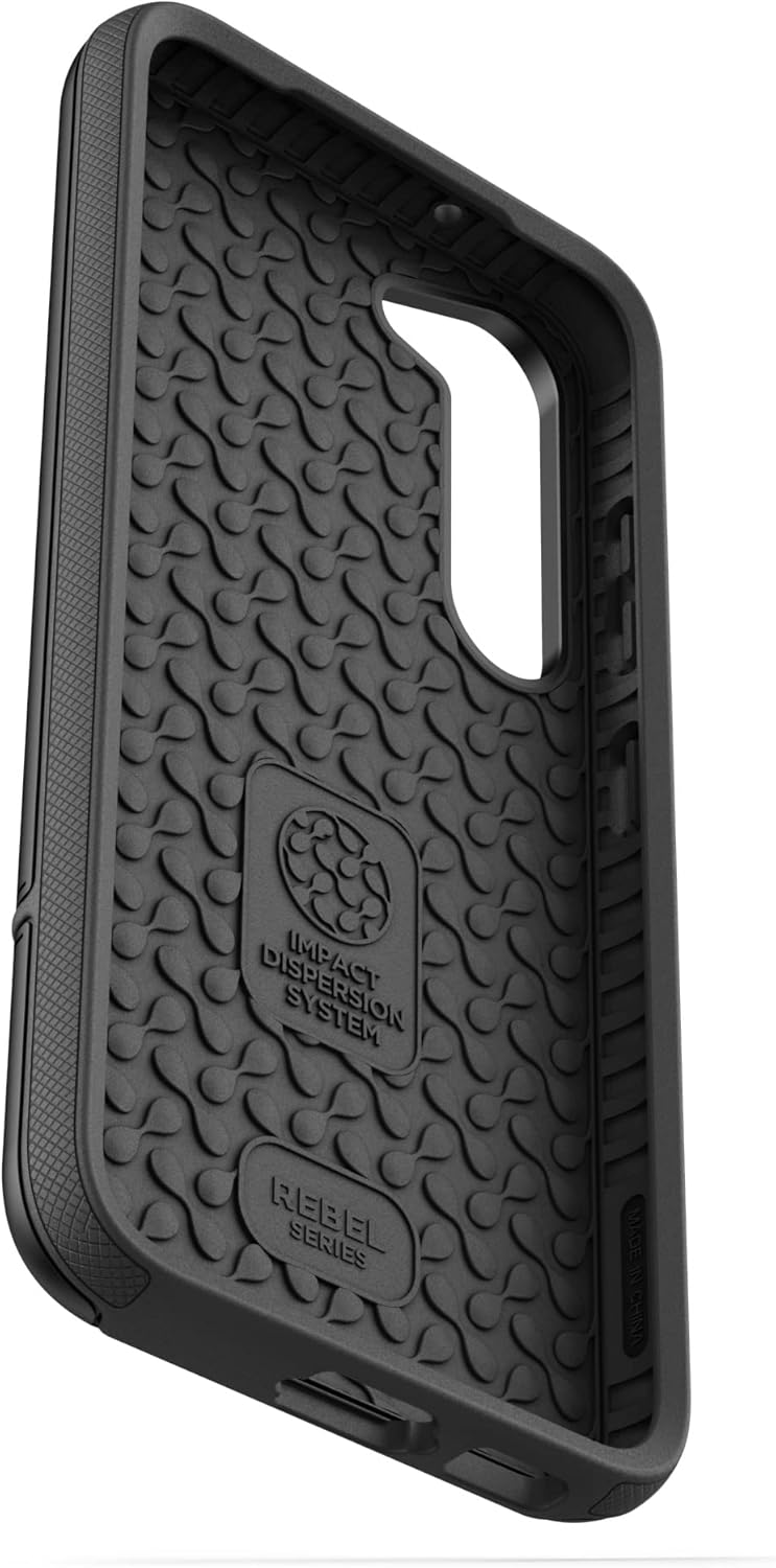 Samsung Galaxy S23 - Shockproof Hybrid Phone Case (Black) - Image 8
