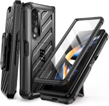 Unicorn Beetle Case for Galaxy Z Fold 4 5G (2022), Shockproof Case  - (Black)