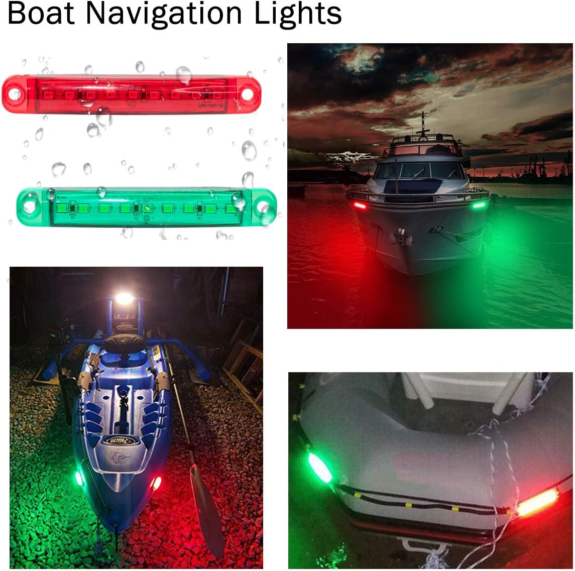 Boat Navigation Lights, 12V Waterproof Marine Utility Led Strip Lights for Boat - Image 7