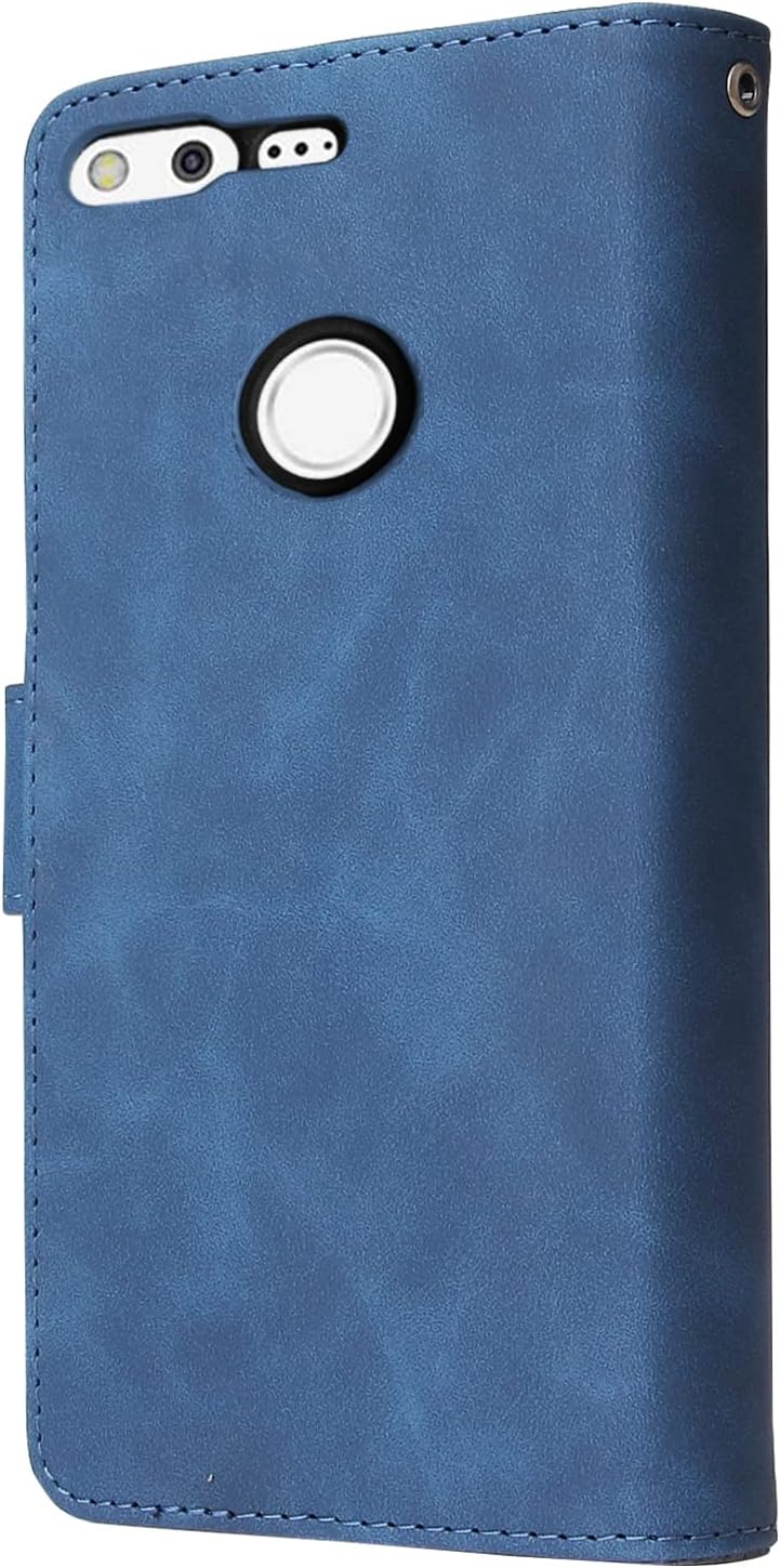 Google Pixel XL Leather Wallet Case w Tempered Glass Screen Protector - Image 7